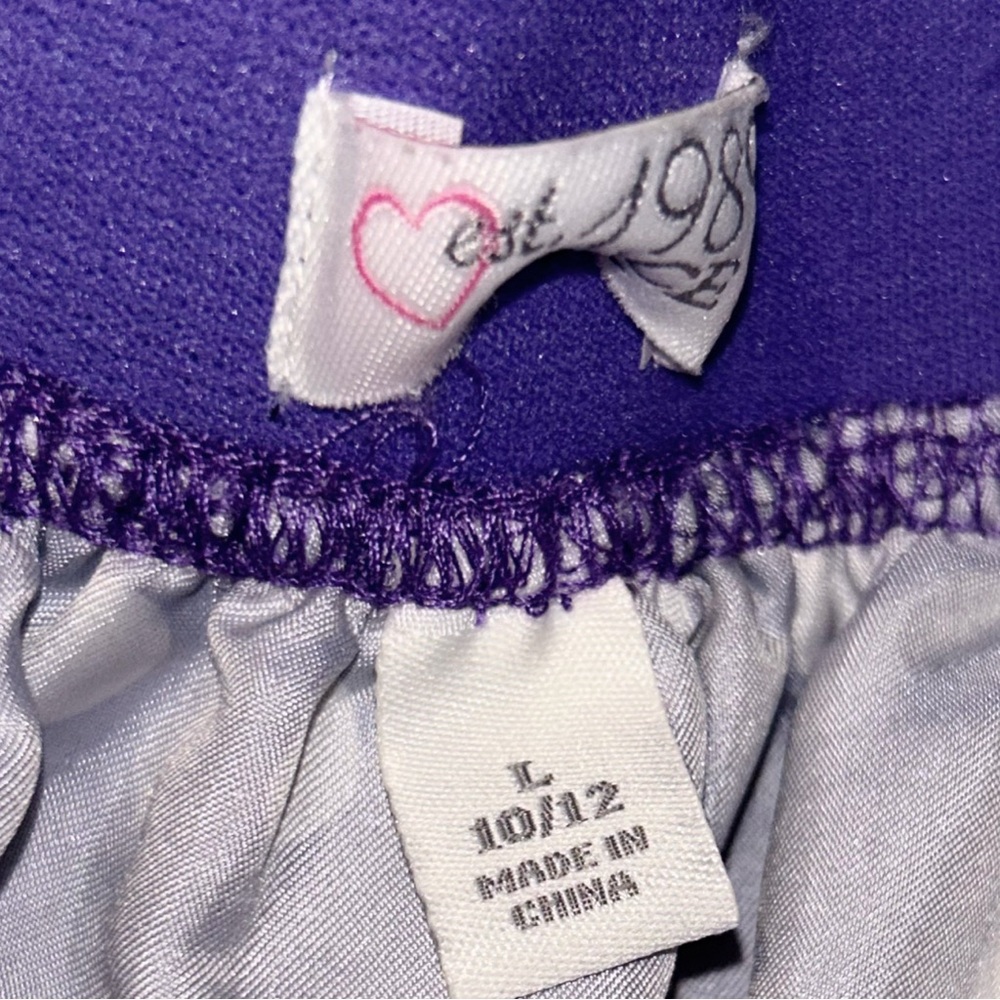 CHILDREN'S PLACE Girl's Purple Tutu Skirt Size Large 10/12 - Picture 3 of 6